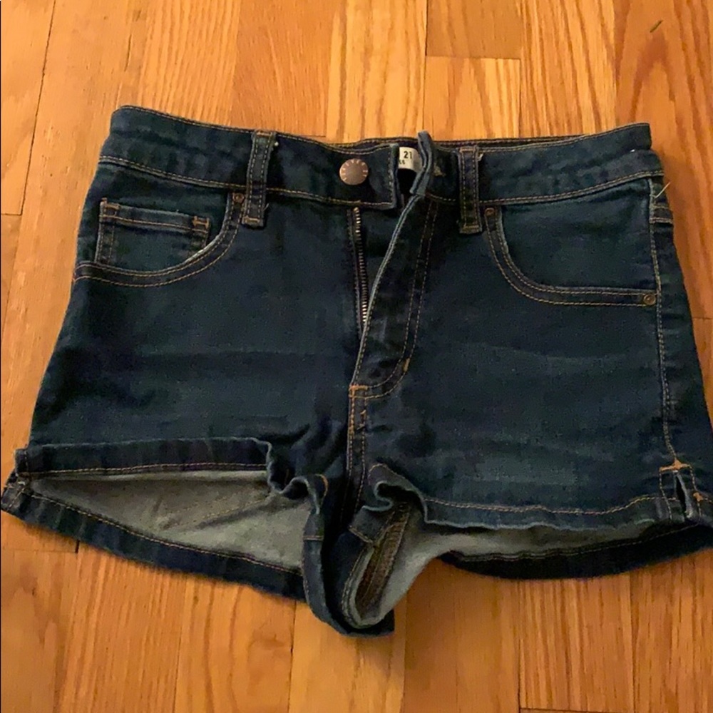 forever 21 denim shorts